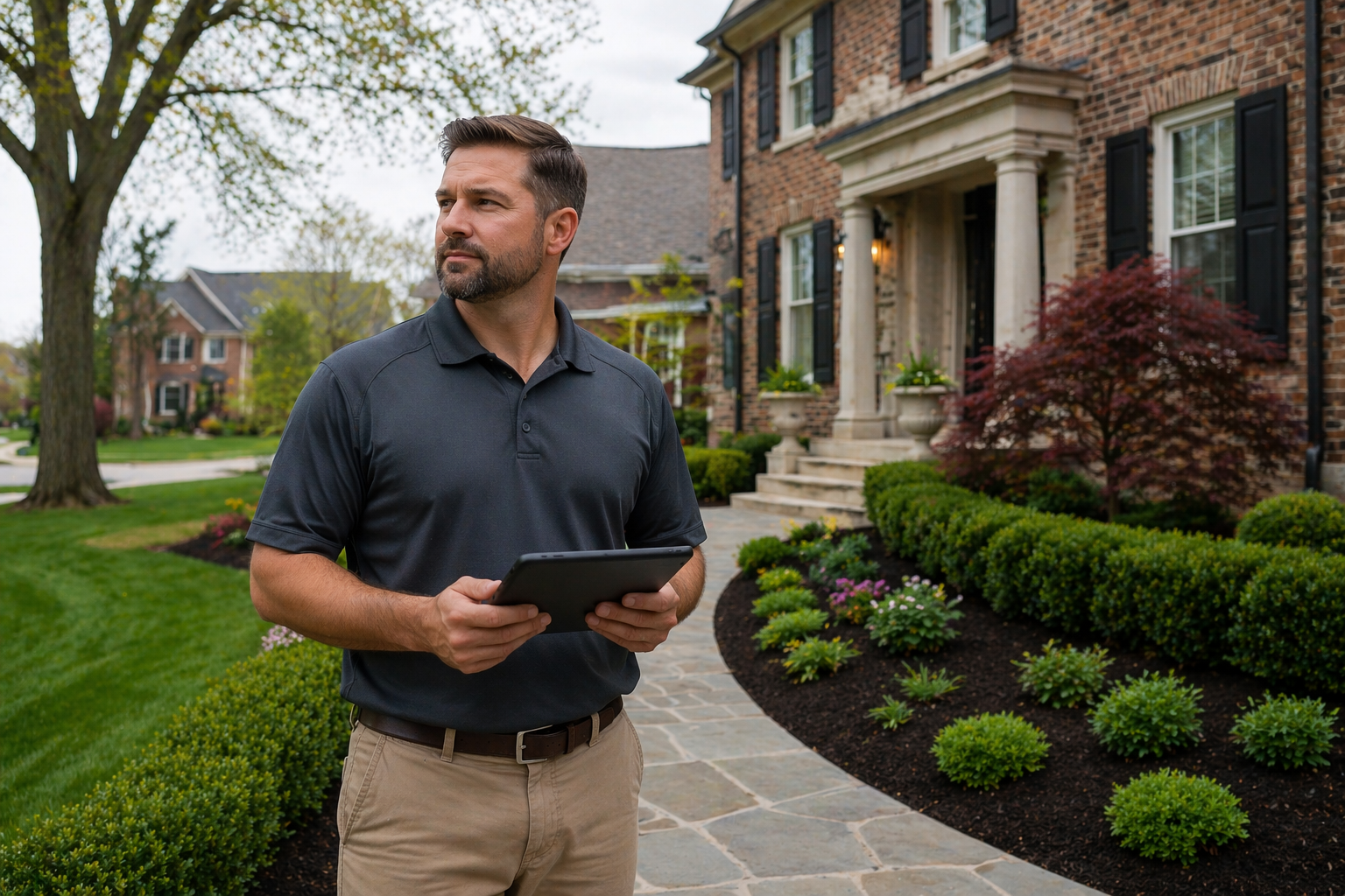 Before and after facial treatment results displayed on a med spa website on a laptop screen