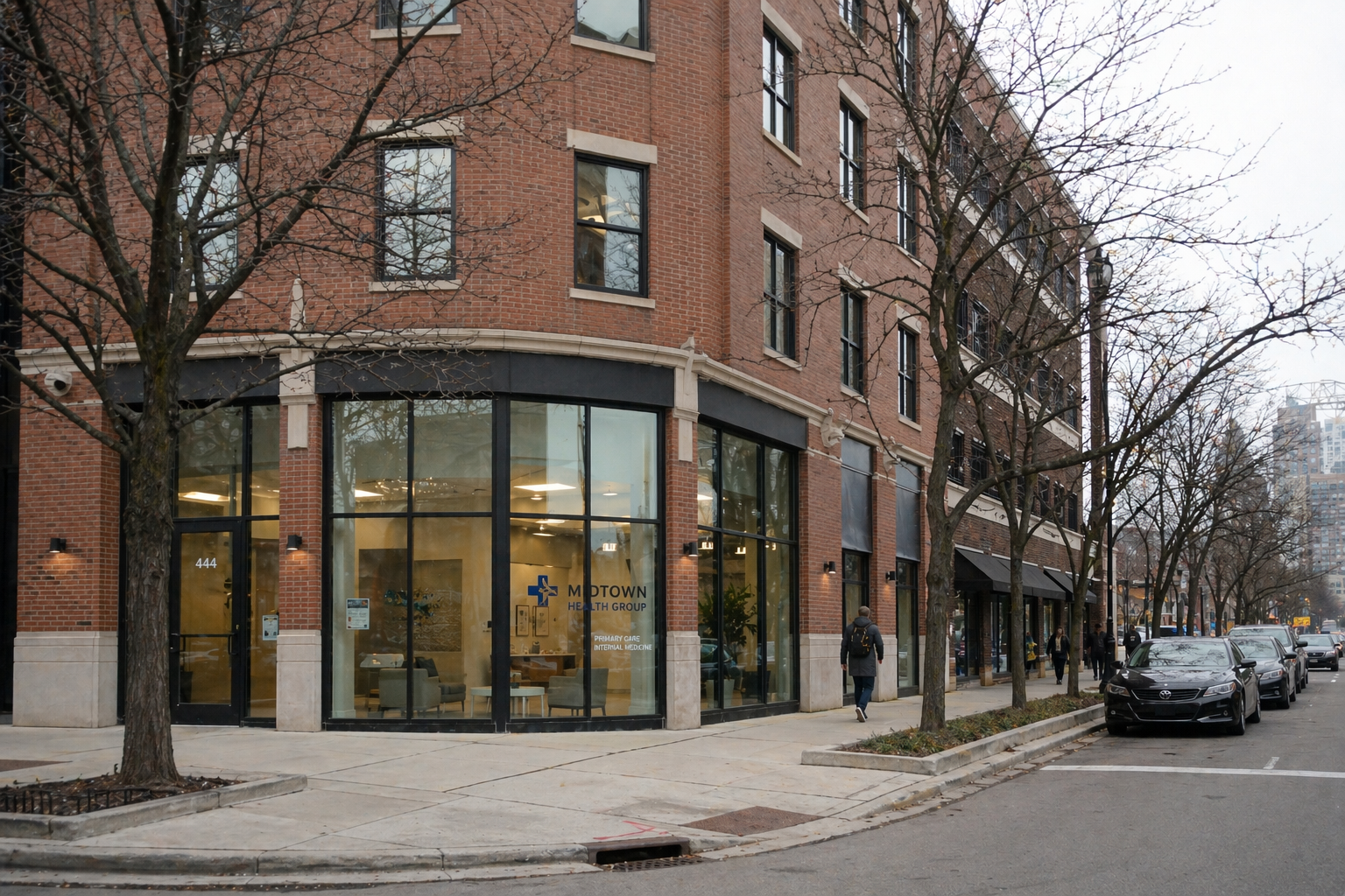Medical office building in Detroit's Midtown neighborhood near Henry Ford Hospital
