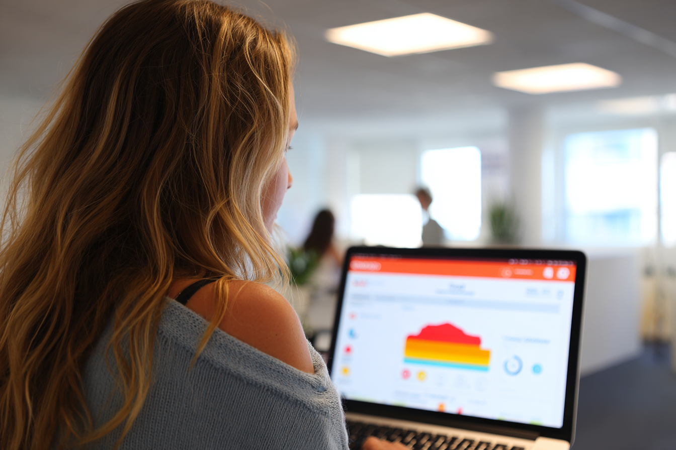 Service business website displayed on laptop and mobile showing conversion elements